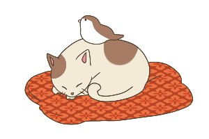 すずめと猫